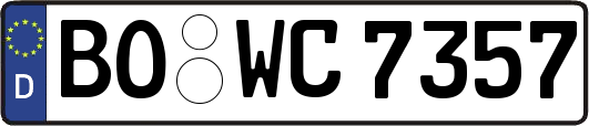 BO-WC7357