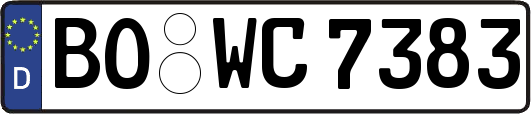 BO-WC7383