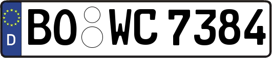 BO-WC7384