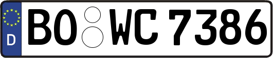 BO-WC7386
