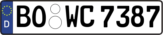 BO-WC7387