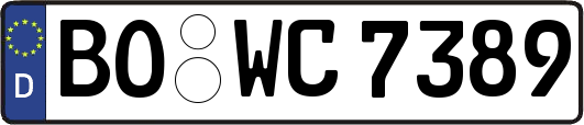 BO-WC7389