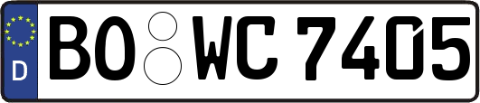 BO-WC7405