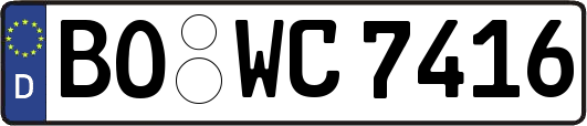 BO-WC7416