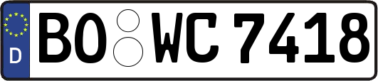BO-WC7418