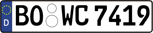 BO-WC7419