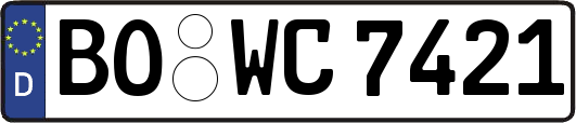 BO-WC7421