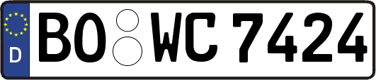 BO-WC7424