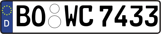 BO-WC7433