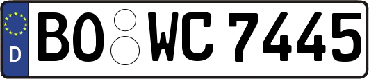BO-WC7445