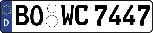 BO-WC7447