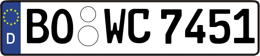 BO-WC7451