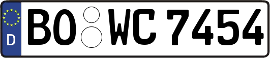 BO-WC7454