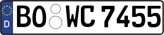 BO-WC7455