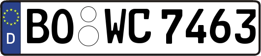 BO-WC7463