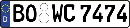 BO-WC7474