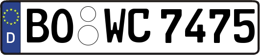 BO-WC7475