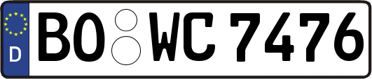 BO-WC7476