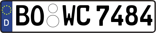 BO-WC7484