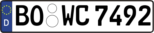 BO-WC7492