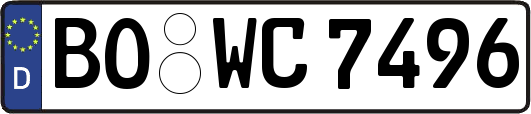 BO-WC7496
