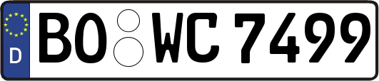 BO-WC7499