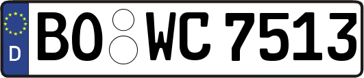 BO-WC7513