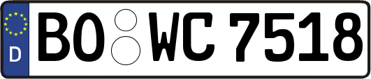 BO-WC7518