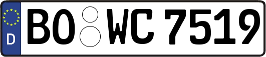 BO-WC7519