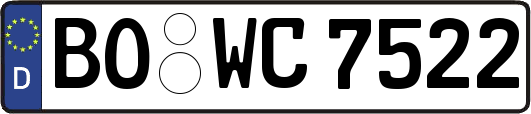 BO-WC7522