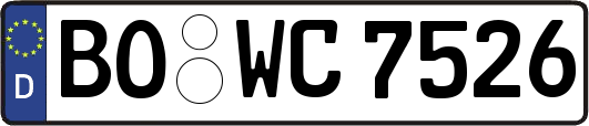BO-WC7526