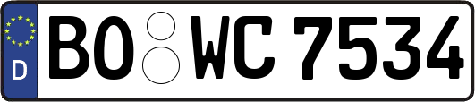 BO-WC7534