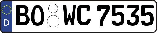BO-WC7535