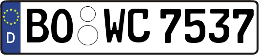 BO-WC7537
