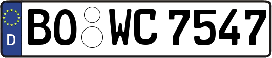 BO-WC7547