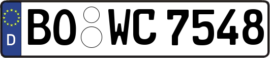 BO-WC7548