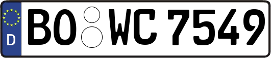 BO-WC7549