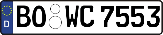 BO-WC7553