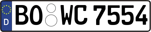 BO-WC7554