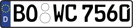 BO-WC7560
