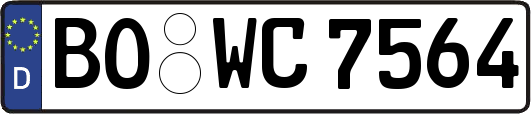 BO-WC7564