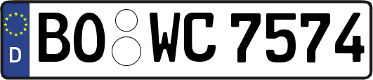 BO-WC7574