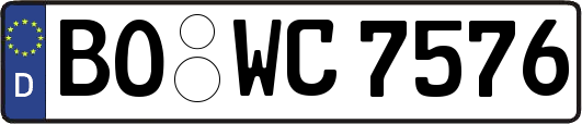 BO-WC7576