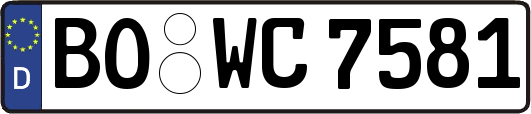 BO-WC7581