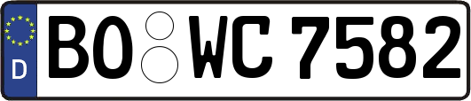 BO-WC7582