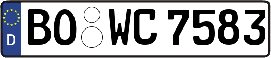 BO-WC7583
