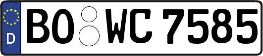 BO-WC7585