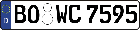 BO-WC7595