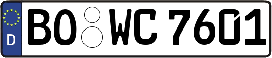 BO-WC7601