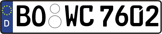 BO-WC7602